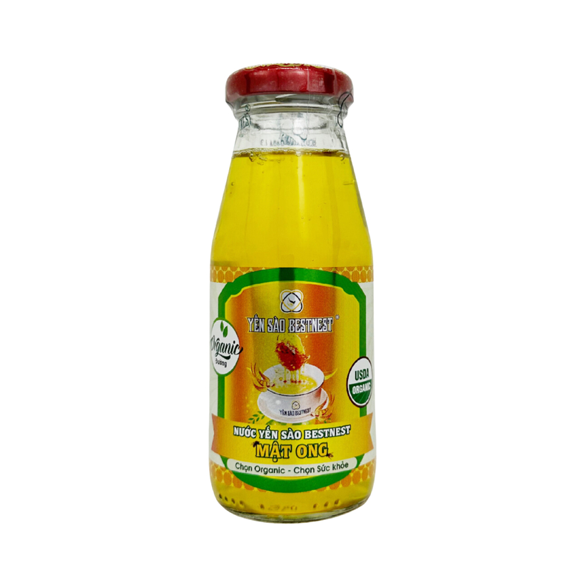 Nước yến sào BESTNEST Mật ong 180ml  Hộp 6 chai