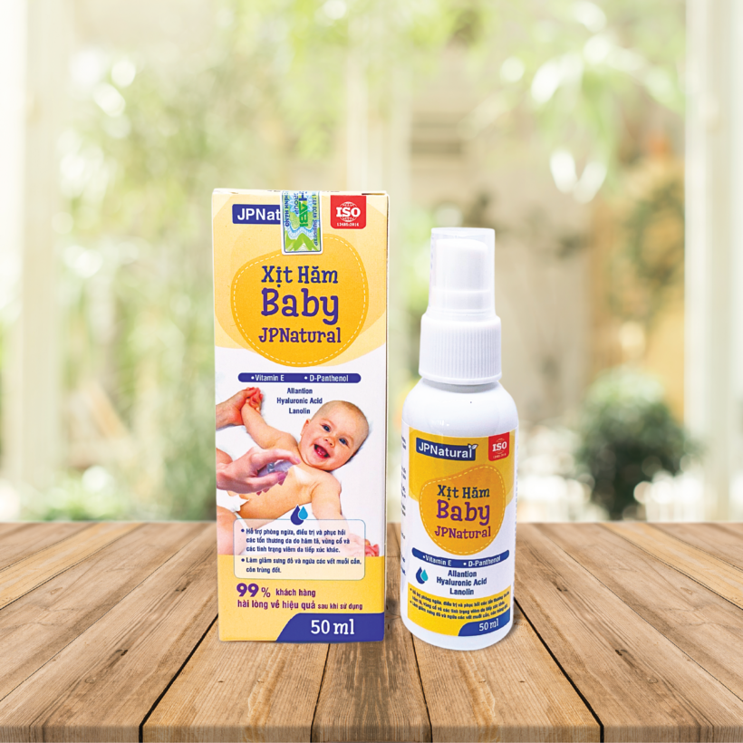 Xịt hăm đa năng Baby JP NATURAL 50ml