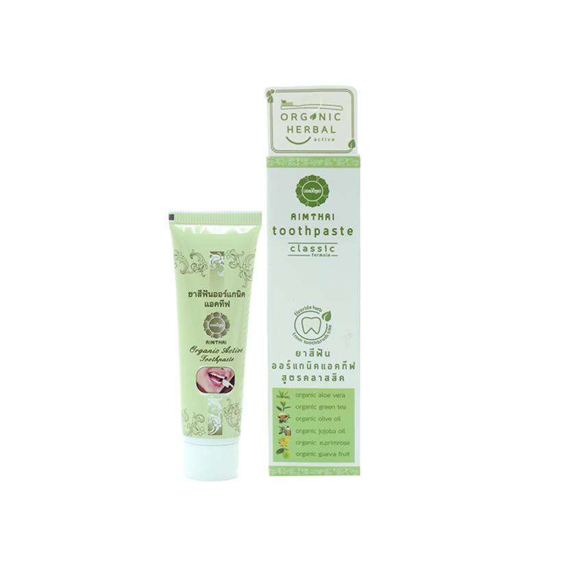 Kem đánh răng Organic Aimthai 20g